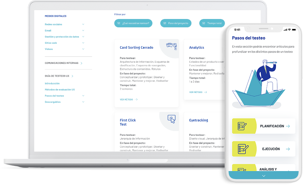 Guía de pruebas UX SURA